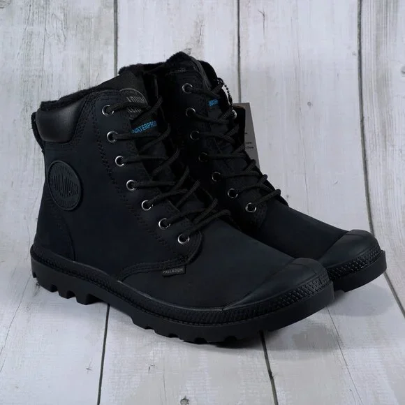 Palladium Pampa Sport Cuff WPS Winter Boots 72992-010 Size 10.5 Women/9 Men - Picture 2 of 10